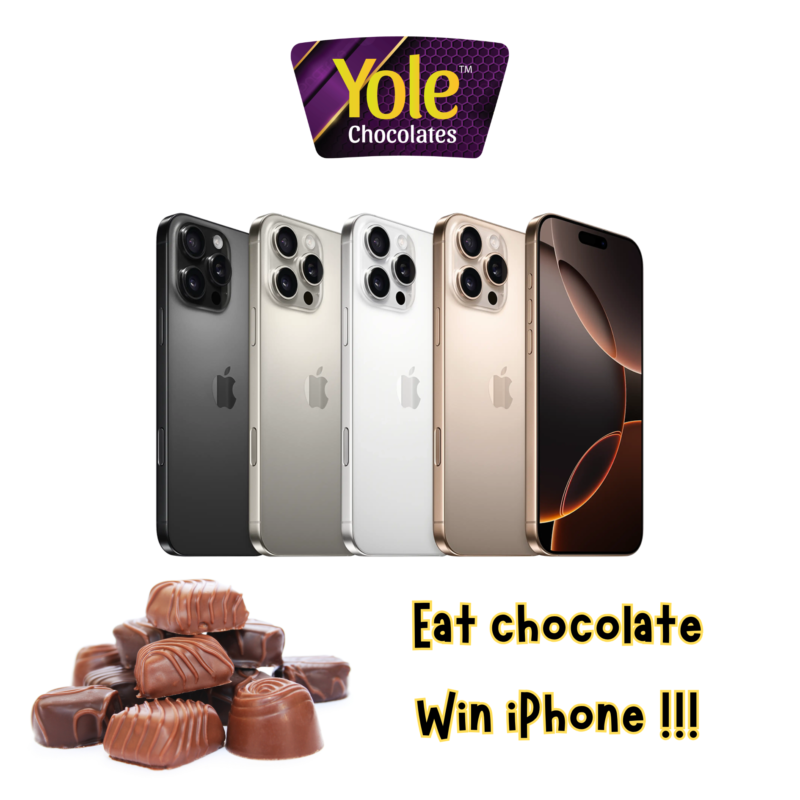 Eat Yole Chocolates Win iPhone